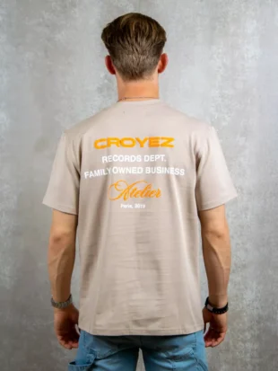 Croyez records t-shirt stone