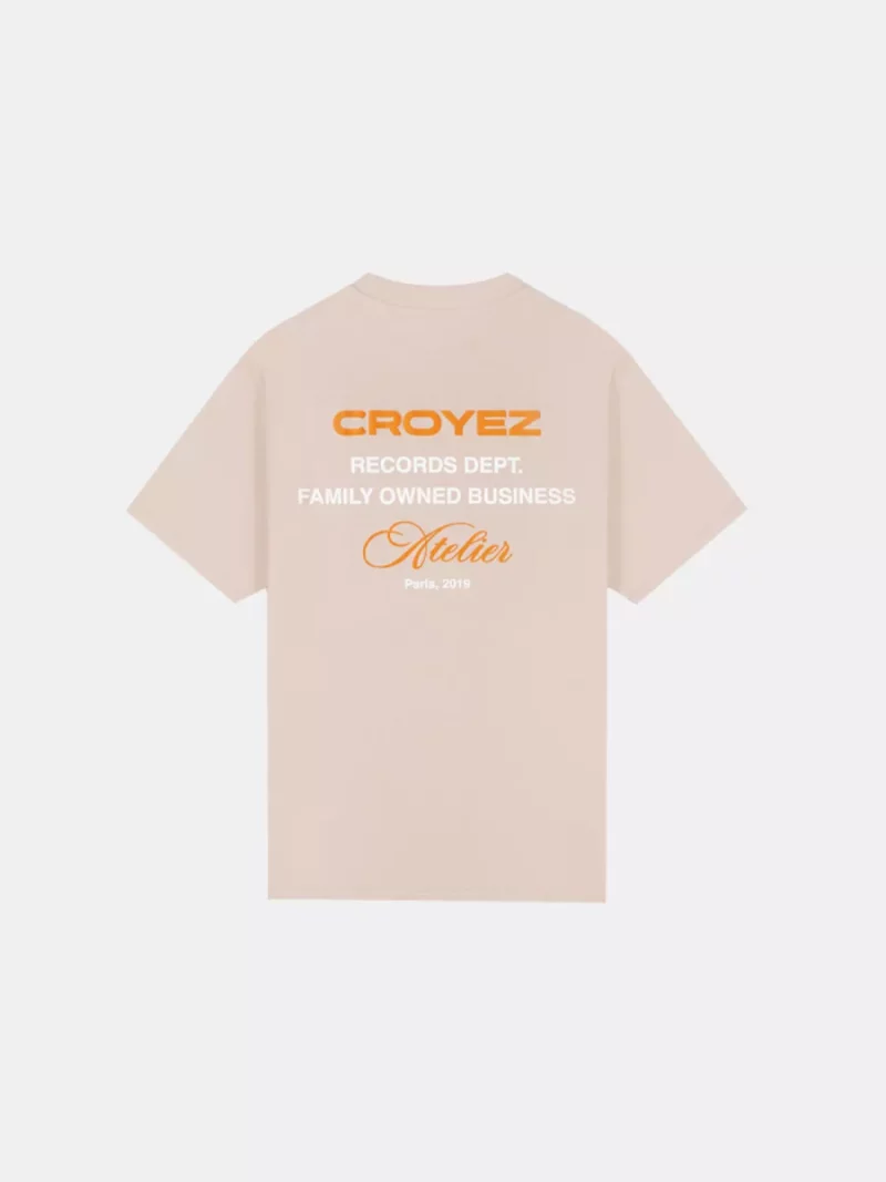 Croyez records t-shirt stone