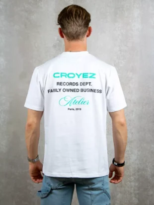 Croyez records t-shirt white
