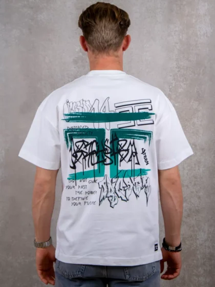 Jorcustom graffiti white