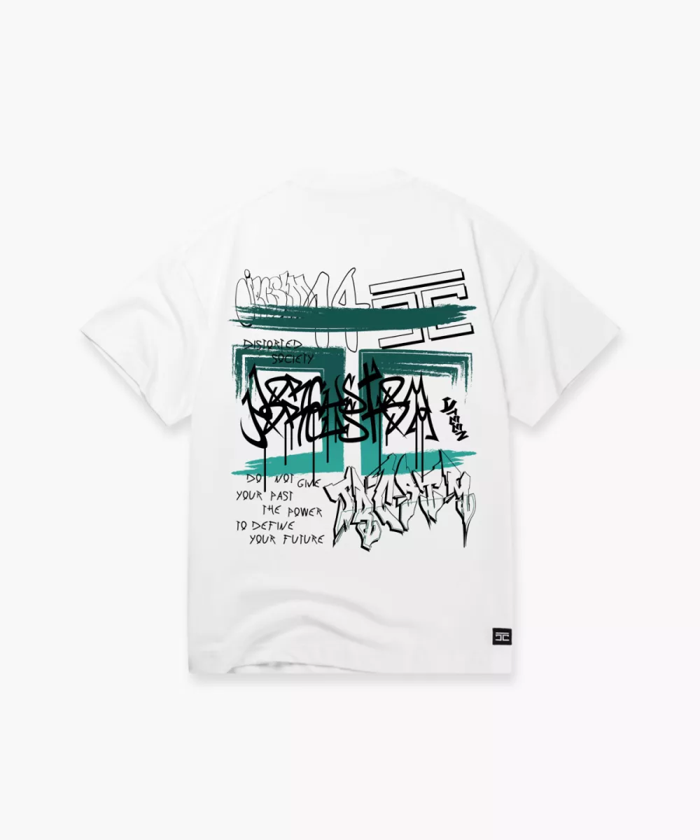 Jorcustom graffiti white