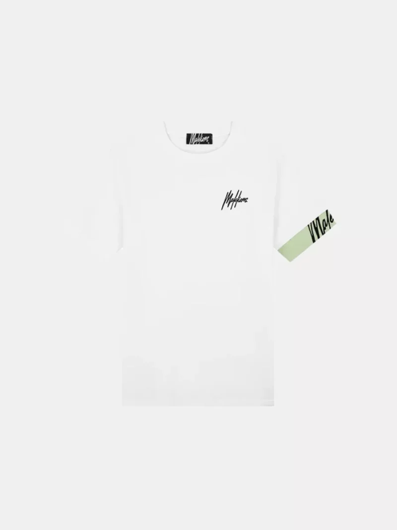 Malelions captain t-shirt 2.0 white