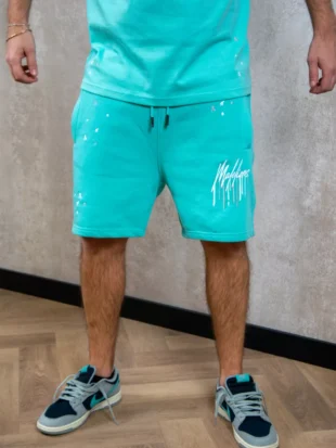 Malelions painter shorts bright blue