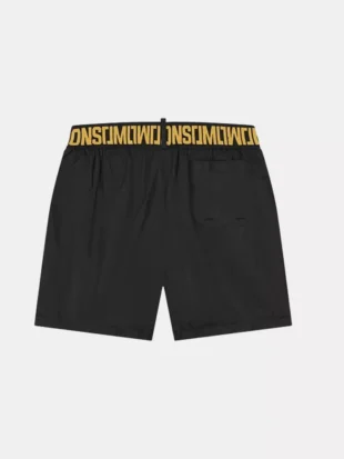 Malelions venetian swim shorts black