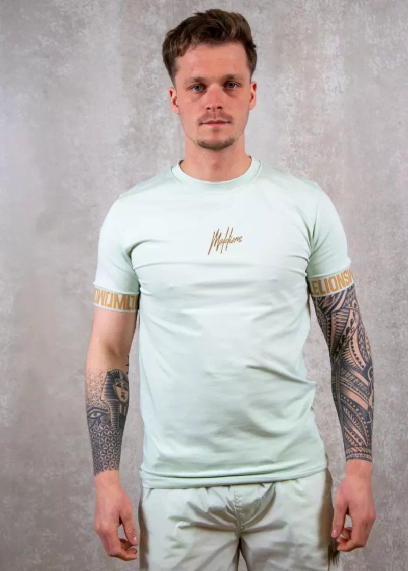 Malelions venetian t-shirt pale aqua