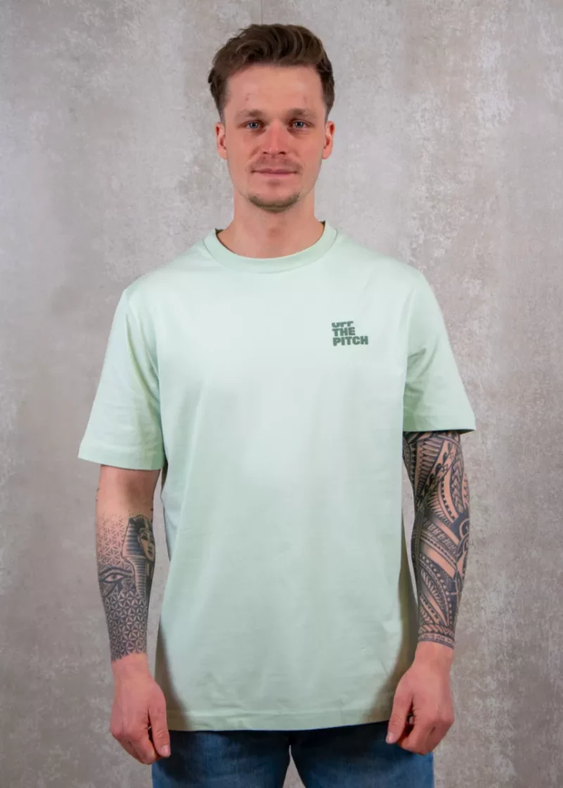OFF THE PITCH landscape regular tee 501 mint