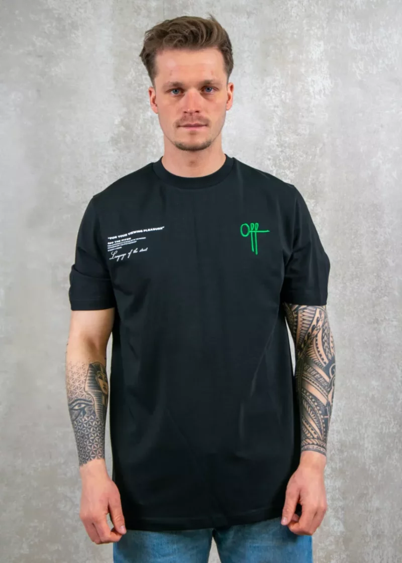 OFF THE PITCH neo regular fit tee 998 black