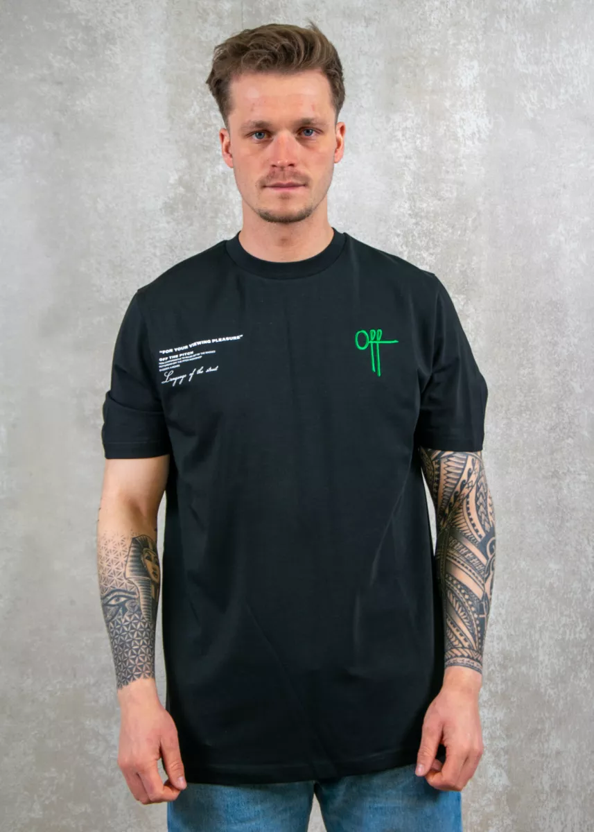 OFF THE PITCH neo regular fit tee 998 black