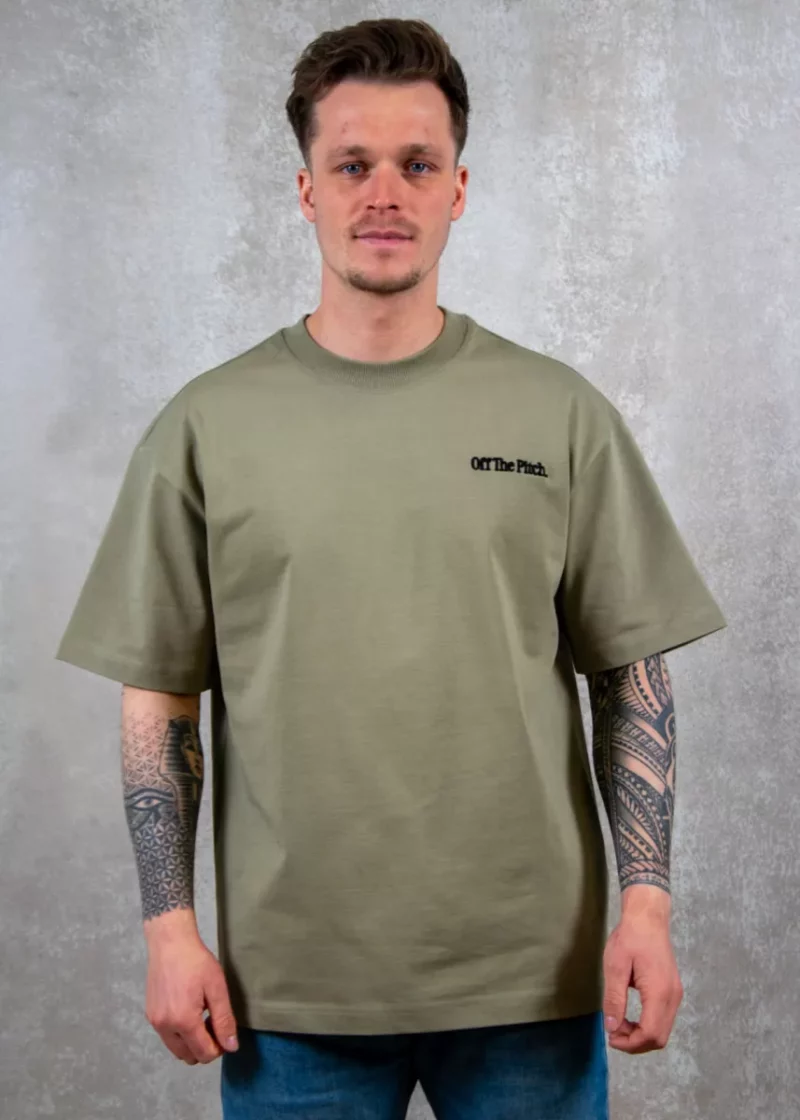 OFF THE PITCH wardrobe essentials loose fit 508 khaki