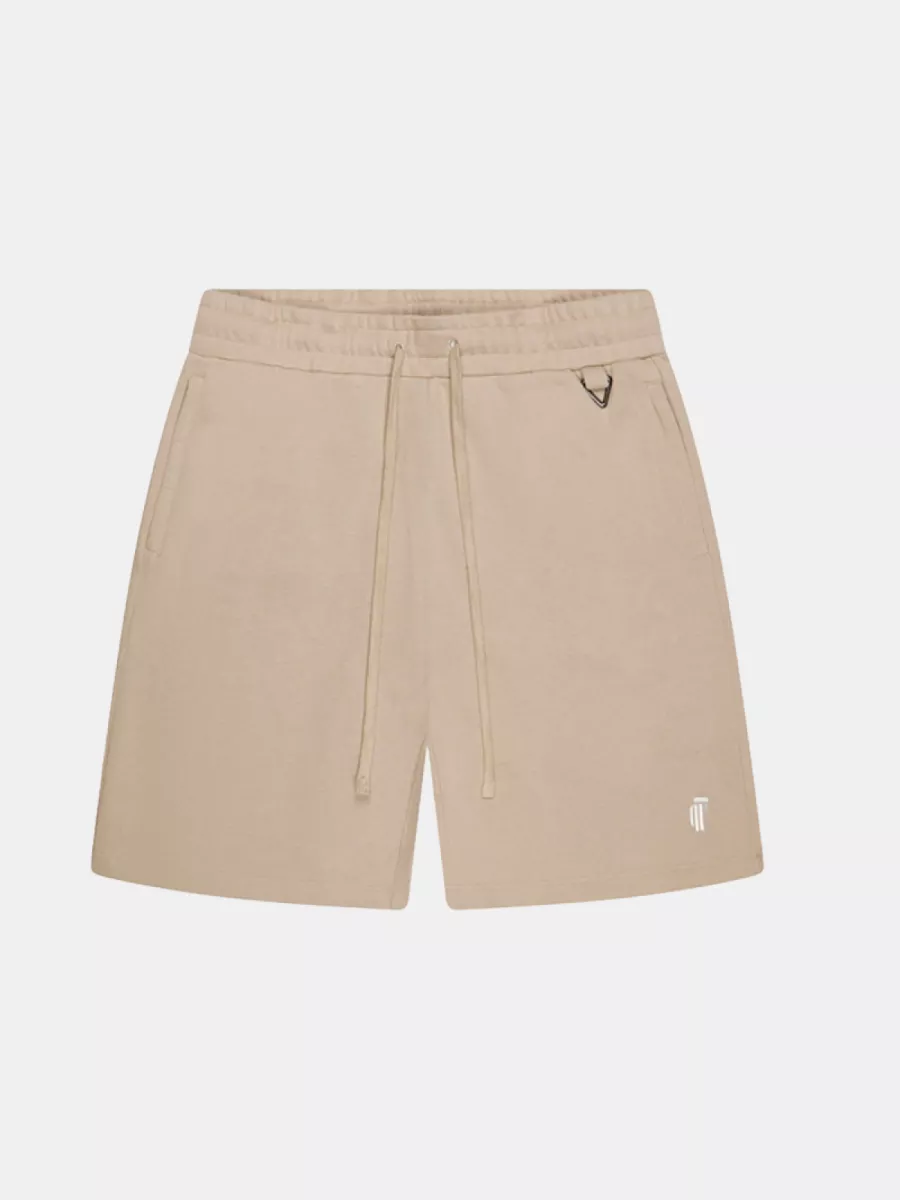 Quotrell blank shorts greige