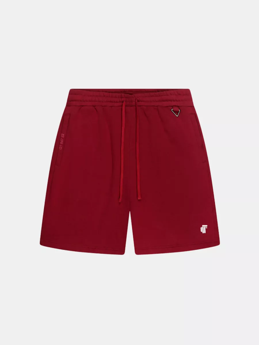 Quotrell blank shorts red