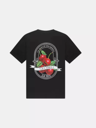 Quotrell cheri t-shirt black/white