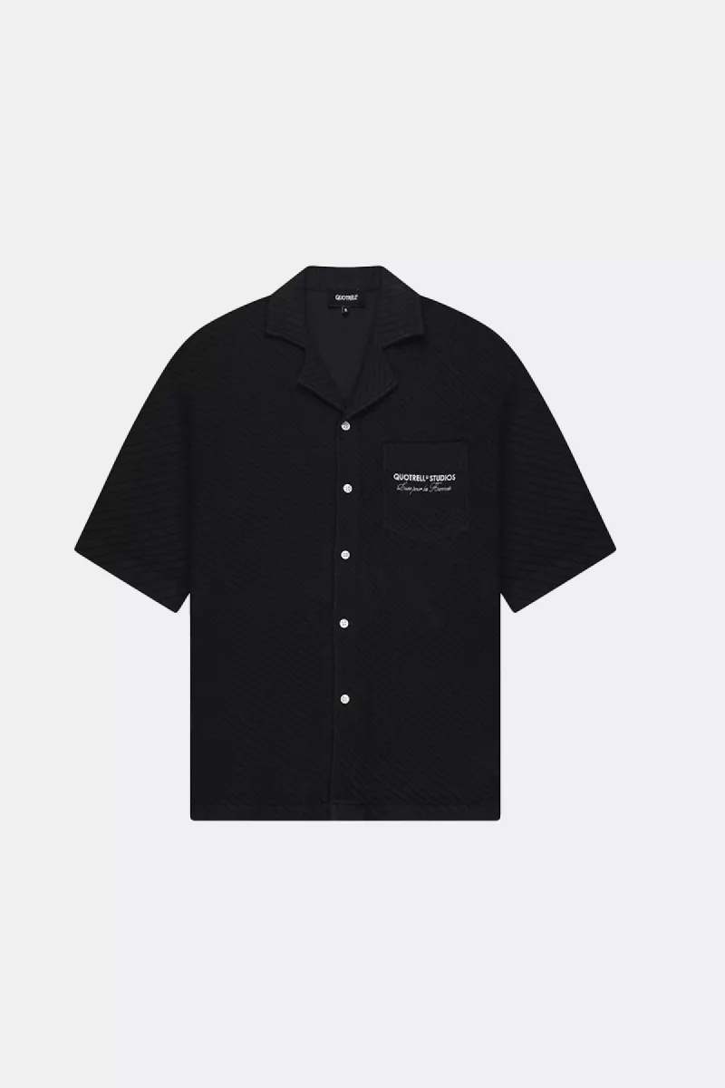 Quotrell delhi shirt black