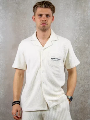Quotrell delhi shirt ecru