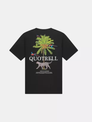 Quotrell jungle t-shirt Quotrell black/white