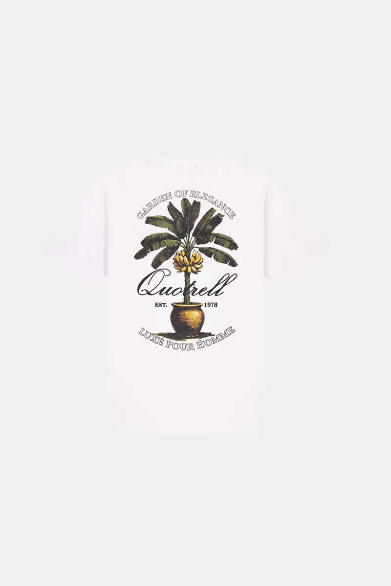 Quotrell musa t-shirt white/black