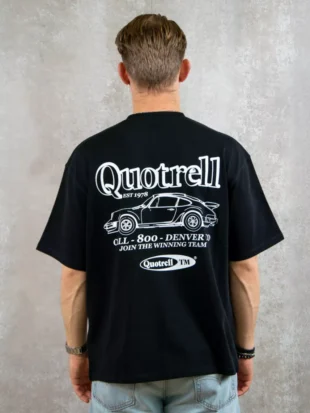 Quotrell roadster t-shirt black/white