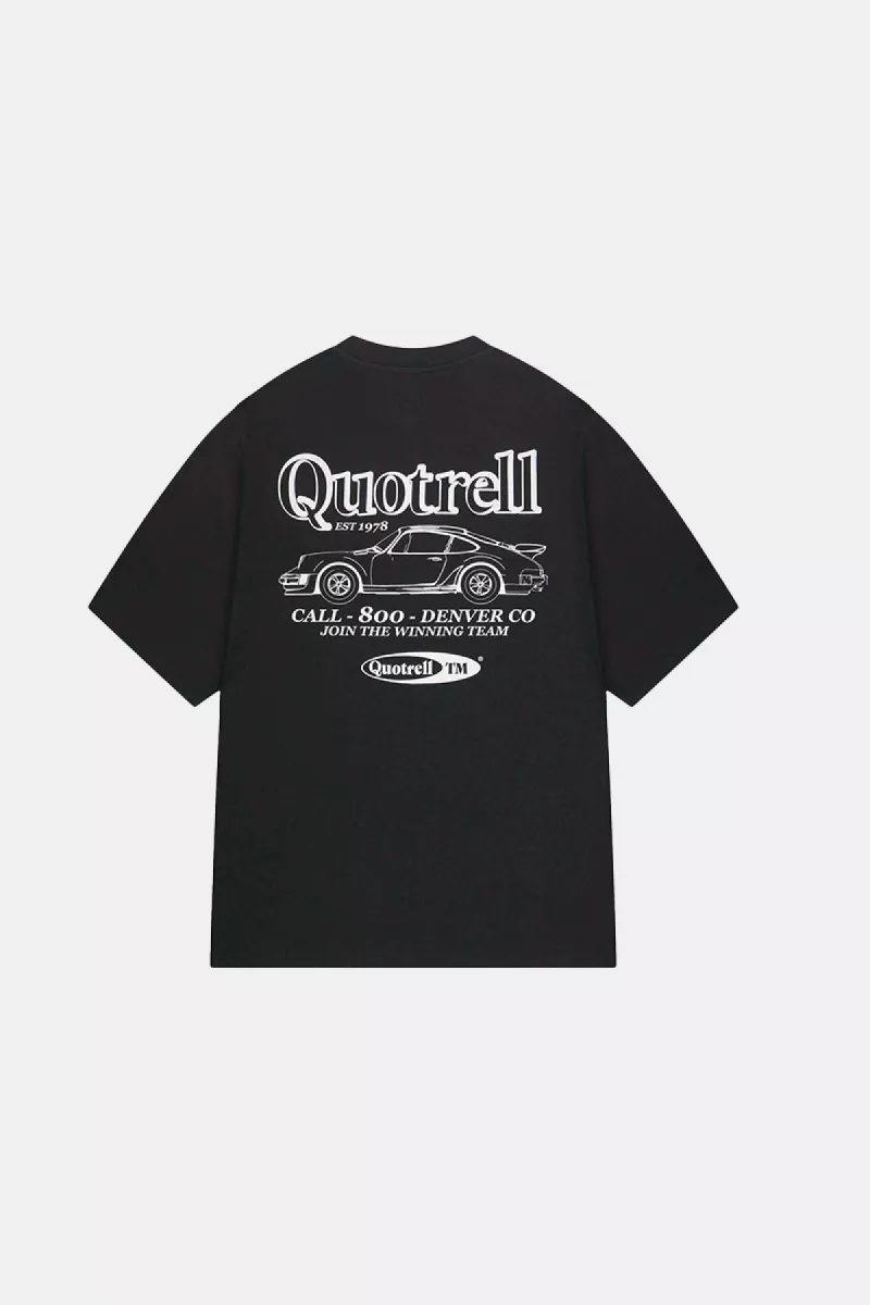 Quotrell roadster t-shirt black/white