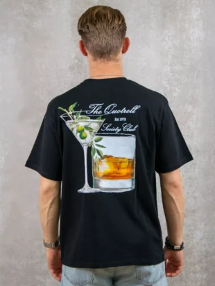 Quotrell salud t-shirt black/white