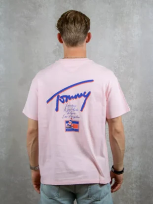 Tommy Jeans dm0dm20768 th3 precious pink