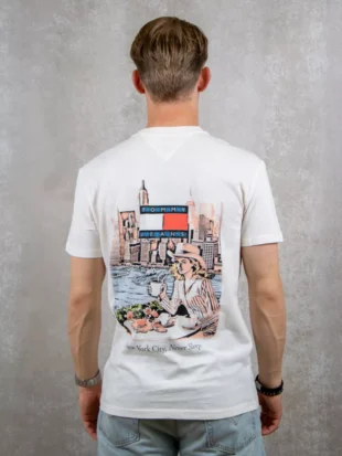 Tommy Jeans dm0dm21345 ybh ancient white