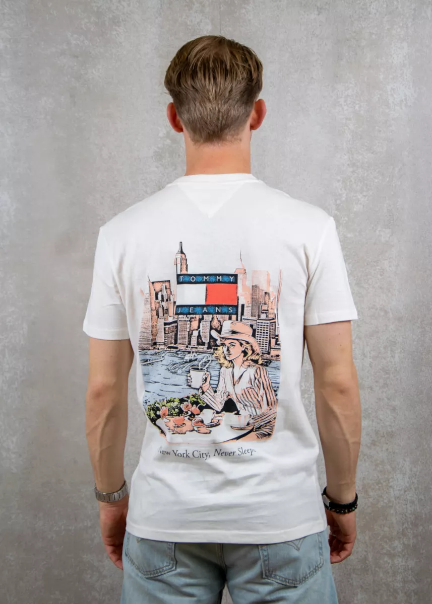 Tommy Jeans dm0dm21345 ybh ancient white