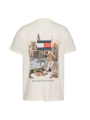 Tommy Jeans dm0dm21345 ybh ancient white