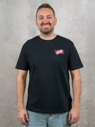 Wrong Friends desert hills t-shirt black