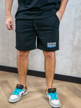 Wrong Friends potenza shorts black