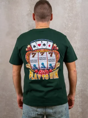 Wrong Friends sloan t-shirt dark green