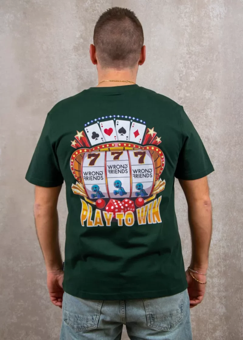 Wrong Friends sloan t-shirt dark green