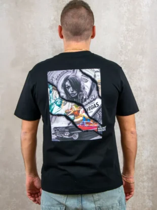 Wrong Friends spring valley t-shirt black