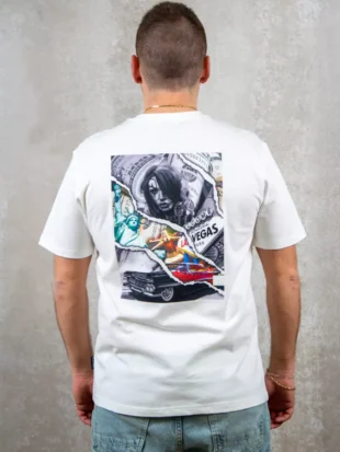 Wrong Friends spring valley t-shirt coconut white