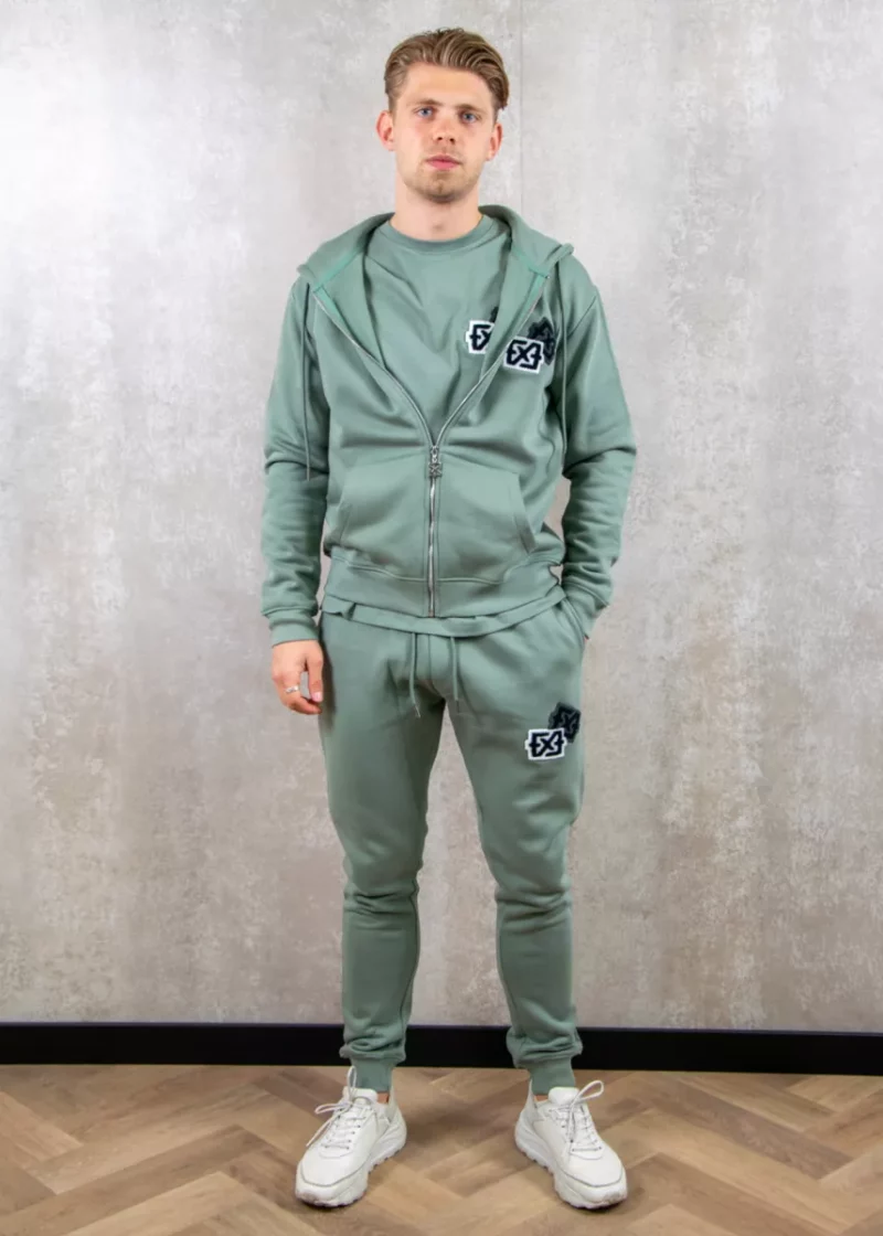 XPLCT duplex tracksuit lily green