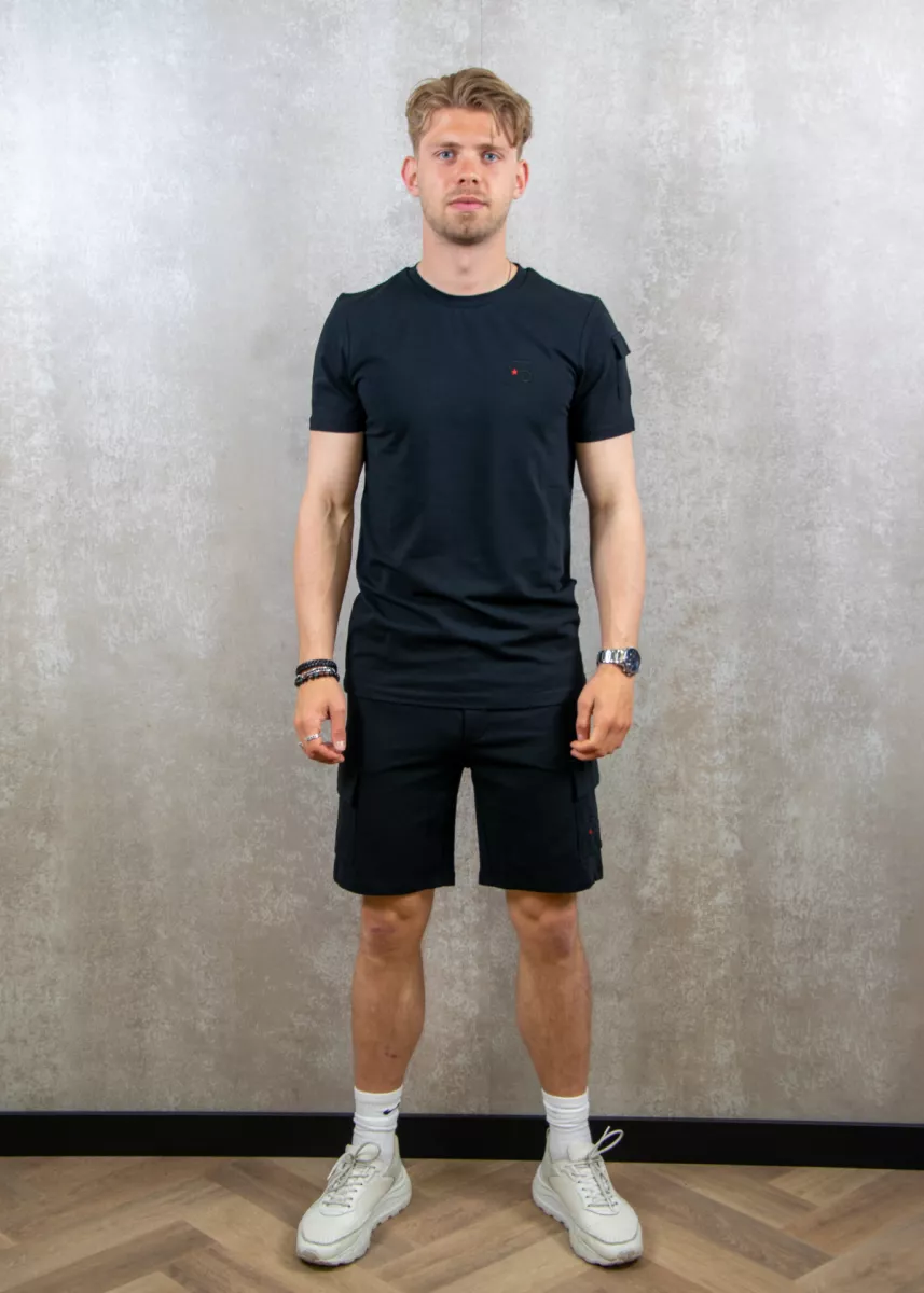 AB Lifestyle Cargo Short 5 AB Lifestyle cargo short jet black