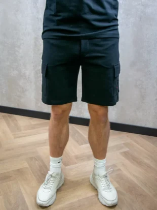 AB Lifestyle cargo short jet black