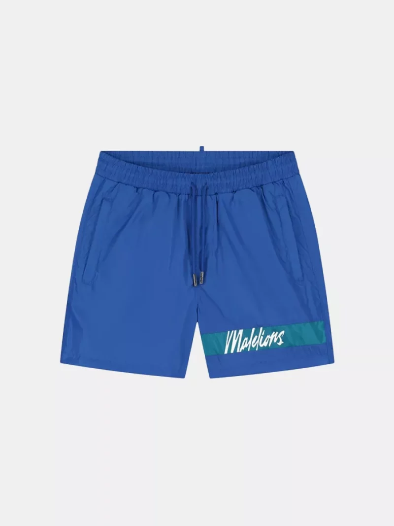 Malelions captain swim shorts midnight blue/ink blue