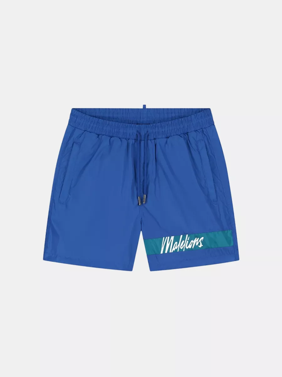 Malelions captain swim shorts midnight blue/ink blue
