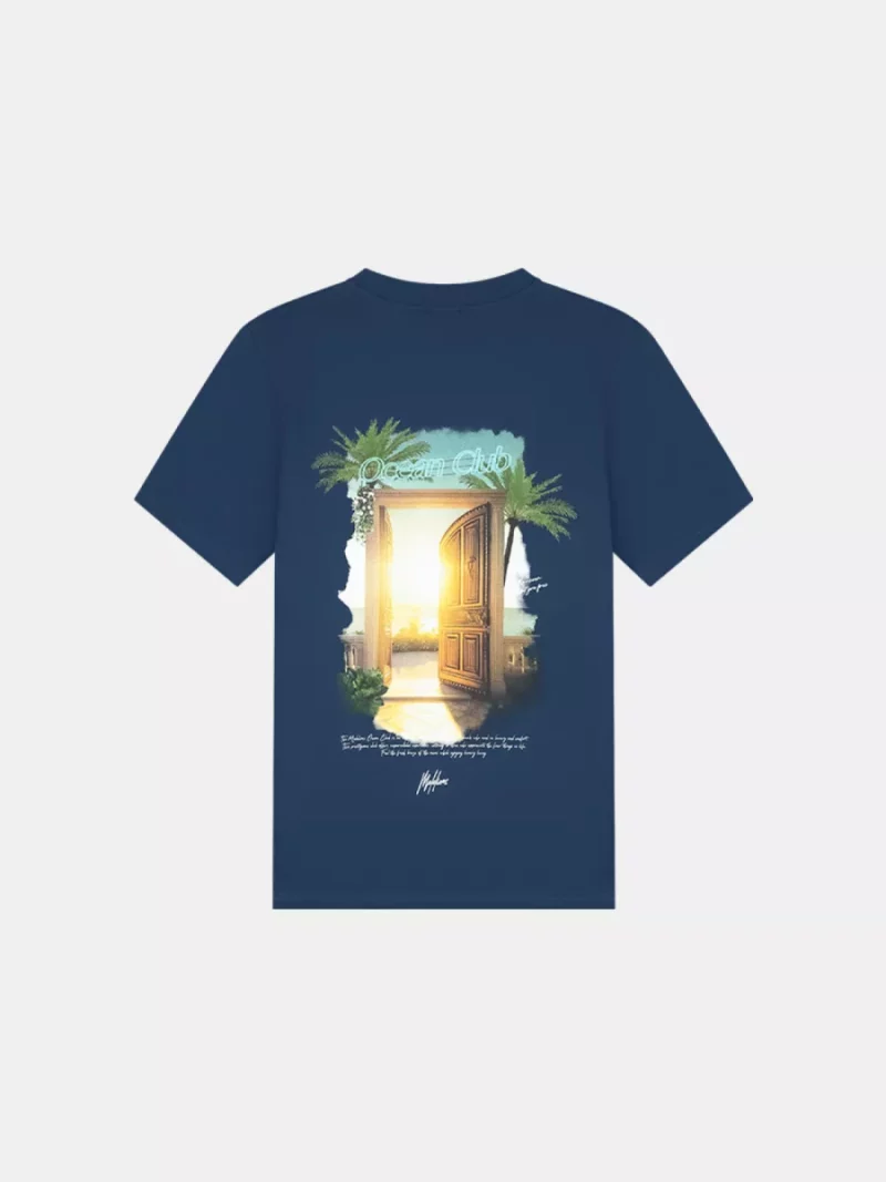 Malelions exclusive club t-shirt navy