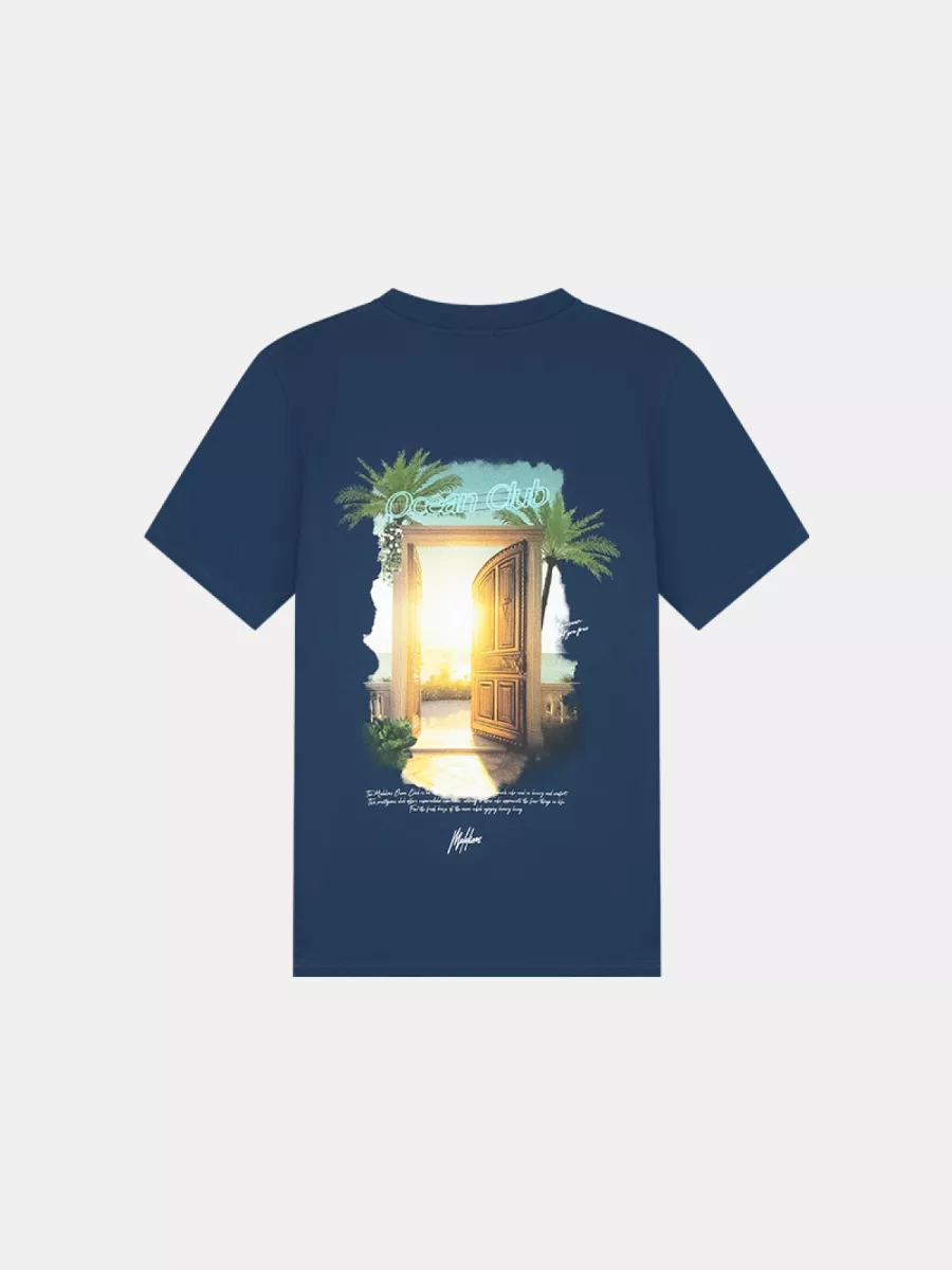 Malelions exclusive club t-shirt navy