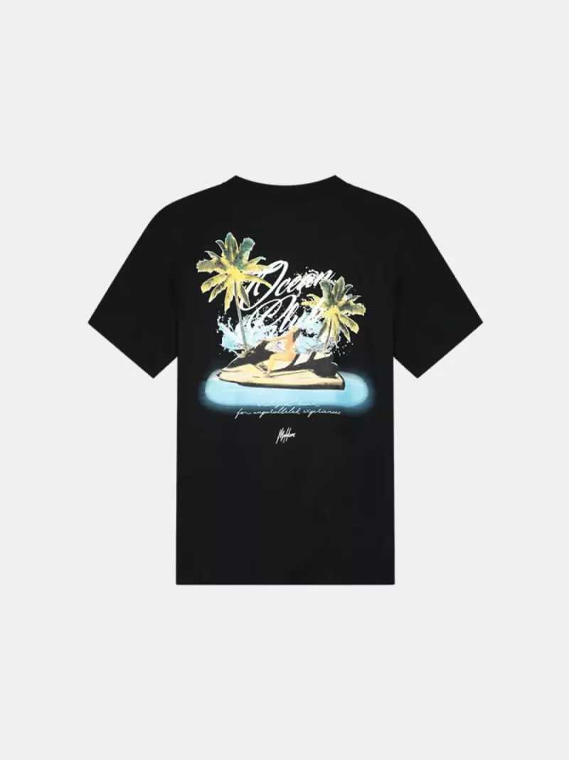 Malelions jetski t-shirt black
