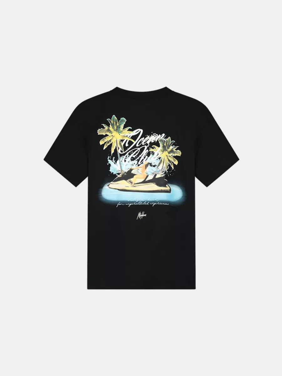 Malelions jetski t-shirt black