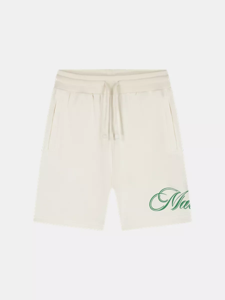 Malelions ocean club shorts off-white
