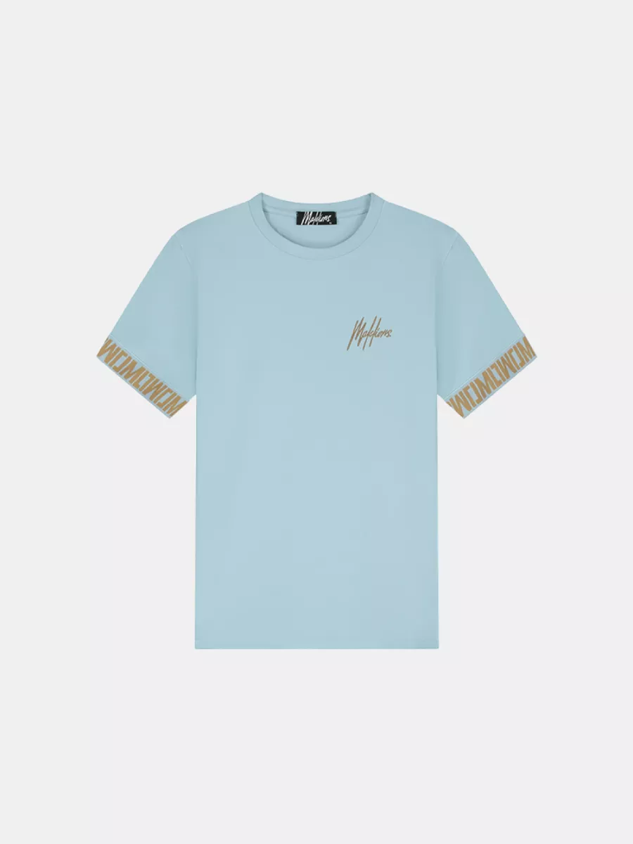 Malelions venetian t-shirt light blue