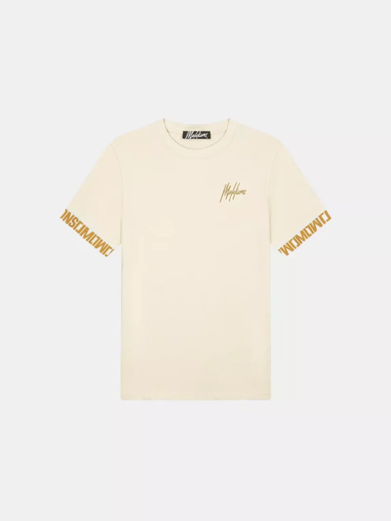Malelions venetian t-shirt off-white