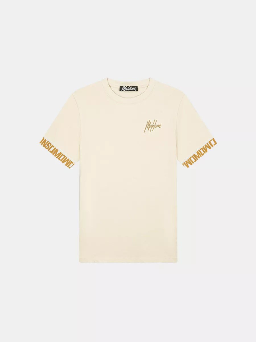 Malelions venetian t-shirt off-white