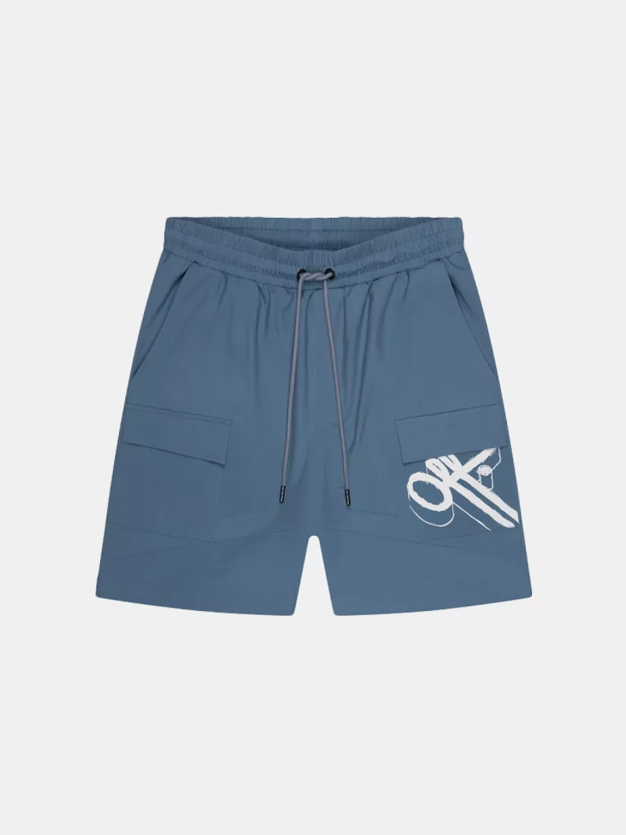 OFF THE PITCH element shorts 605 stone wash