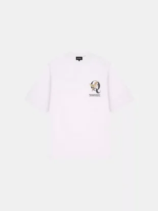 Quotrell heron t-shirt off sand/anthracite