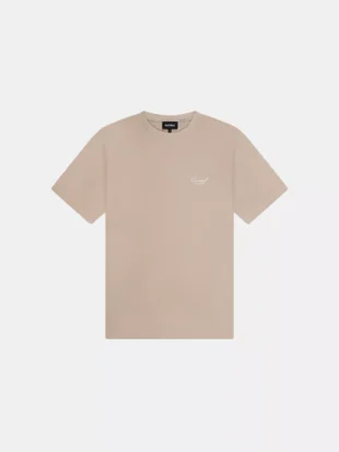 Quotrell salud t-shirt greige/white