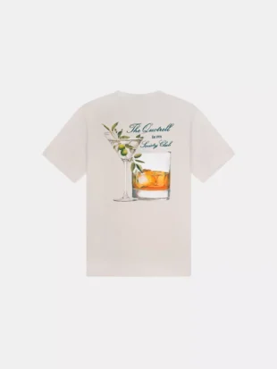 Quotrell salud t-shirt off sand/green